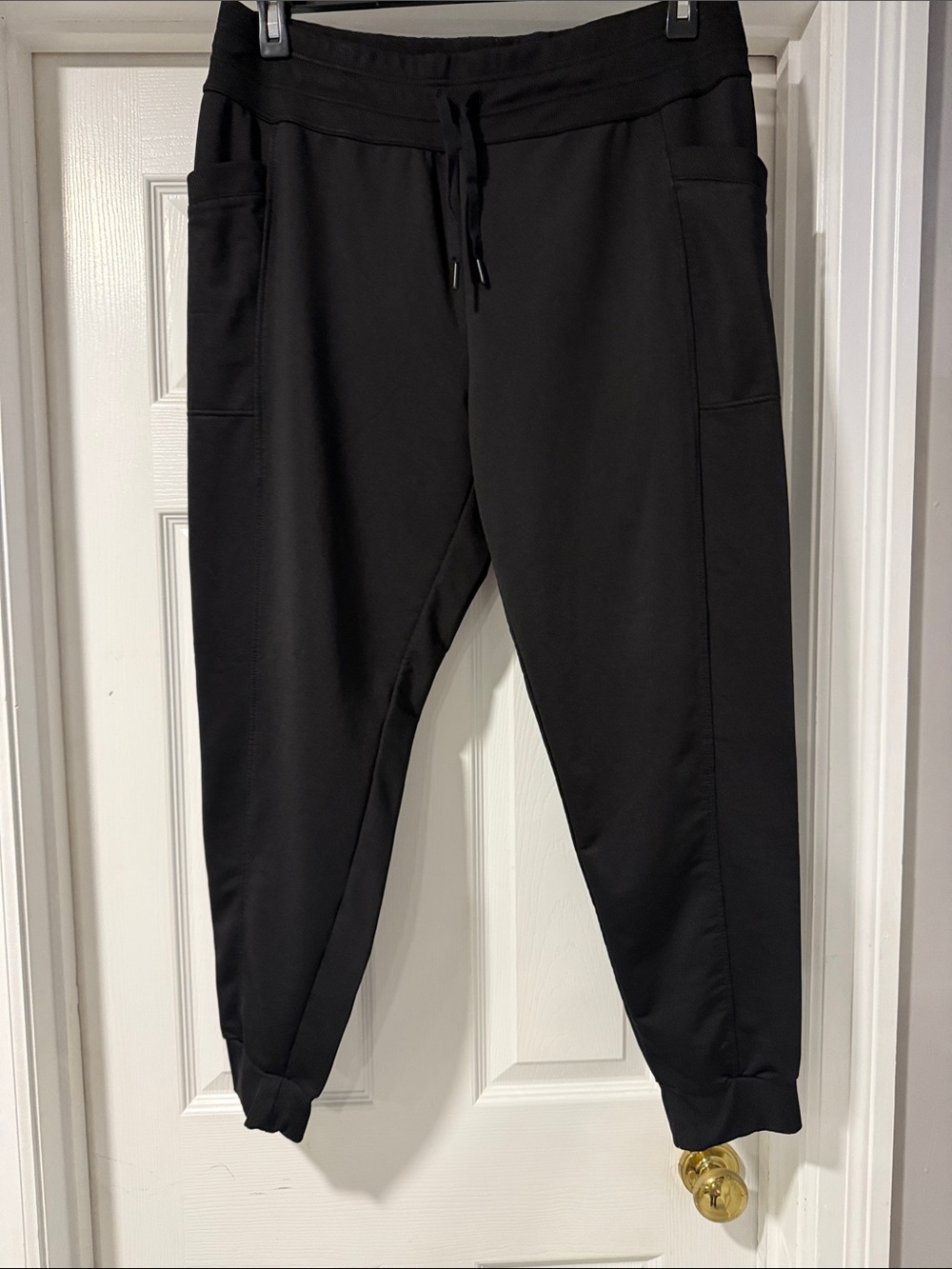 32 Degrees Black Women's Drawstring Jogger Pants